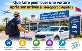 Louer une voiture à l’aéroport d’Agadir